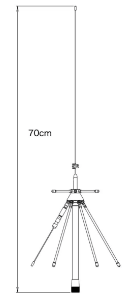 Diamond D220S Mobile Mini Discone